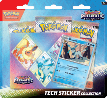 Pokémon TCG: Scarlet & Violet - Prismatic Evolutions - Tech Sticker Glaceon