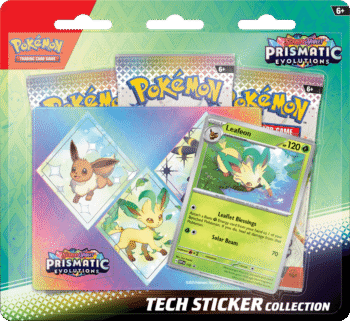Pokémon TCG: Scarlet & Violet - Prismatic Evolutions - Tech Sticker Leafeon