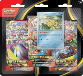 Pokémon TCG: Mega Evolution - 3-Pack Blister - Psyduck