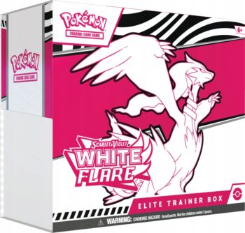 Pokémon TCG: Scarlet & Violet – White Flare – Elite Trainer Box – Reshiram